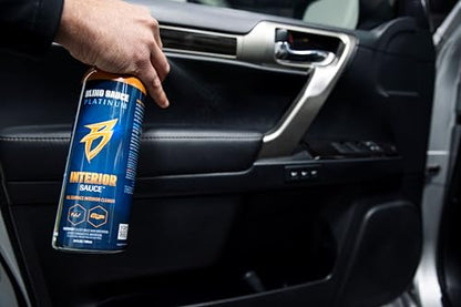 Bling Sauce Interior Sauce, All Surface Auto Interior Cleaner, 24 oz | All-surface cabin cleaner lifts grime from dashboards, vinyl, leather and plastic while leaving a clean matte finish - style: Interior Sauce