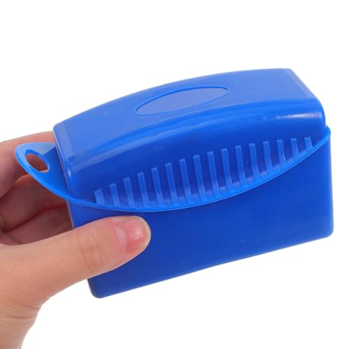 GLEAVI 2pcs Car Tire Dressing Applicator Pads with Lid, Reusable Tire Shine Sponge and Wheel Cleaning Brush Set for Auto Detailing and Interior Maintenance