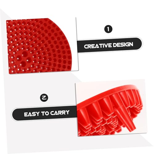 ABOOFAN 1Pair Car Wash Bucket Filter Screen Car Guard Insert for Dirt Capture Prevent Scratches Easy to Use with Any Bucket for Vehicle Cleaning