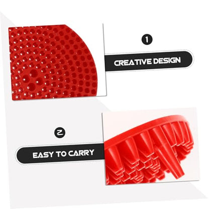 ABOOFAN 1Pair Car Wash Bucket Filter Screen Car Guard Insert for Dirt Capture Prevent Scratches Easy to Use with Any Bucket for Vehicle Cleaning