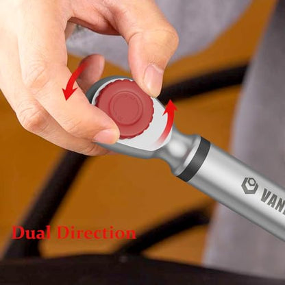 VANPO Digital Torque Wrench 1/2-Inch Drive 5-99.5 ft-lbs./6.8-135Nm, Electronic Torque Wrench with Preset Value, Buzzer and LED Notification, ±2% Accuracy for Moto, Car - size: 5-99.5 ft-lbs./6.8-135Nm