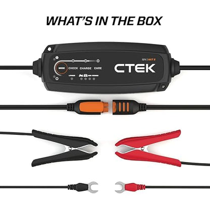 CTEK 40-658 NXT 5 Fully Automatic 4.3 amp Battery Charger and Maintainer 12V