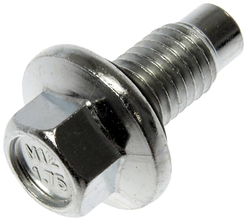Dorman 65430 Oil Drain Plug Pilot Point M12-1.75, Head Size 15 mm | Fits Select Models