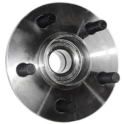 Detroit Axle - Rear 2pc Wheel Bearing Hubs for Dodge Stratus Cirrus Plymouth Breeze, 2 Wheel Bearing and Hubs Assembly Replacement - style: 512133 x2/Pair
