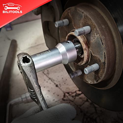 BILITOOLS 10-Piece Axle Spindle and Wheel Stud Thread Chaser Set | Includes M20x1.25, M20x1.5, M22x1.0, M22x1.5, M24x1.5, M24x2.0, 13/16"-20 and 3/4"-20 UNF, 27 mm Extension Bar and Case