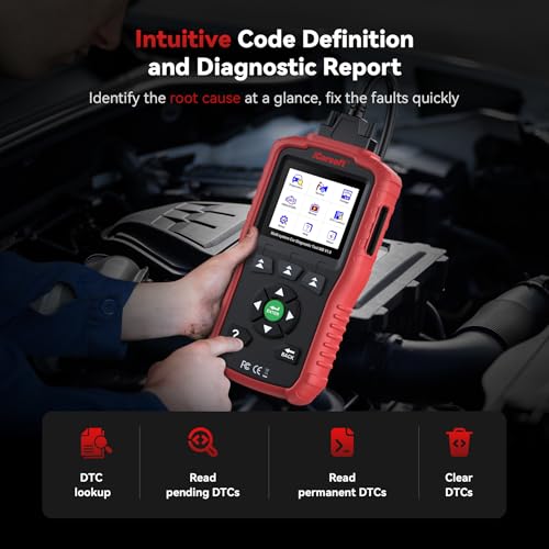 iCarsoft MB V1.0 Diagnostic Tool for Mercedes-Benz/Sprinter/Smart/Maybach 1996-2026 Full System OBD2 Scanner Check Engine Code Reader SAS Oil Reset Battery Test Live Data Lifetime Free Updates CAN FD