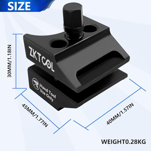 ZKTOOL Suspension Strut Spreader ，Lower Arm Ball Joint Spreader，Knuckle Spreader Strut Split Tool ，Compatible with VW Audi BMW Ford Peugeot Citroën，Shock Absorber Ram Strut Remover，Ball Joint Spliter - size: 1.8"
