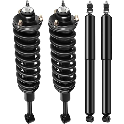 SCITOO Front and Rear Shock Absorber Assembly Fit for 2005-2015 for Toyota Tacoma, Complete Shock and Strut Assembly Kit Fit for 171371L 171371R 37280 4PCS - size: 4 x Front+Rear Struts
