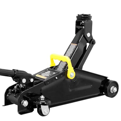 Torin AT82001B-2 Hydraulic Floor Jack Combo with 2 Jack Stands, 2 Ton (4,000 lb.), Black - size: 2 Ton with jack stands