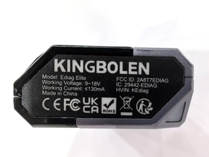 Ediag Elite KINGBOLEN Bluetooth OBD2 Scanner, Lifetime NO Cost Update Bidirectional Scan Tool for iOS & Android, Wireless Full System Car Diagnostic Scanner, 15+ Reset Service, CANFD, FCA AutoAuth