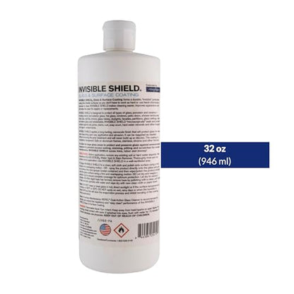 Unelko Invisible Shield Glass and Surface Coating 32oz, Liquid Glass Protection Coating for Mirrors, Tiles, Windshields, Solar Panels, and More, Glass Surface Protector and Sealant Spray