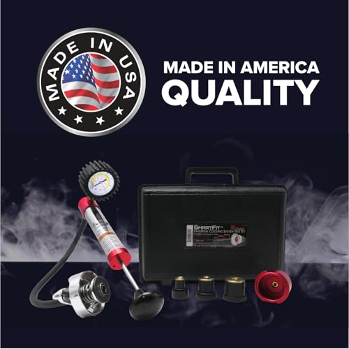 Redline Detection SmartFit Universal Cooling System Vehicle Pressure Test Kit (95-0700)