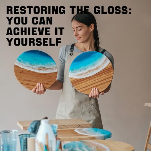 Premium Epoxy Resin Polishing Kit - Epoxy Resin Polishing Compound，for Scratching, Sanding, and Polishing