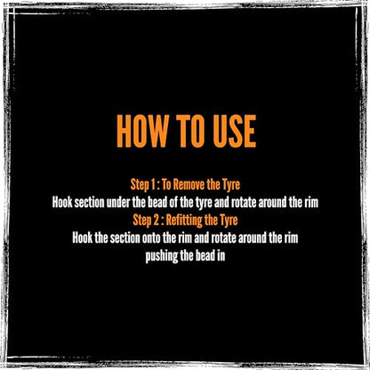 Tru-Tension | Tire Monkey | Tire Lever | Only One Tool Needed to Change Any Tire | Bicycle Tools & Accessories - style: Tyre Monkey