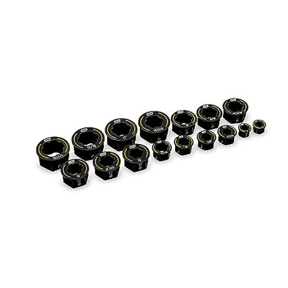 GEARWRENCH 16 Piece Bolt Biter SAE/Metric Wrench Insert Set - 86192 - style: 16 Piece