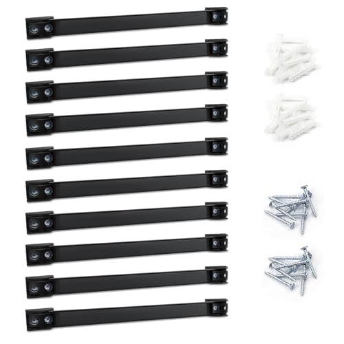 DGSL Magnetic Tool Holder Strip 10 Pack, 12In Heavy Duty Tool Organizer Magnetic Strip, Tool Magnet Bar For Garage Tool Organization - size: 12 In x 10