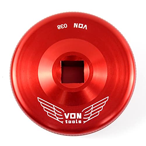 (30mm+55mm) Front Rear Wheel Axle Nut Socket Tool for Ducati Motorcycle Panigale V4, Street fighter 1098, Monster 1200 (Red) - color: Red