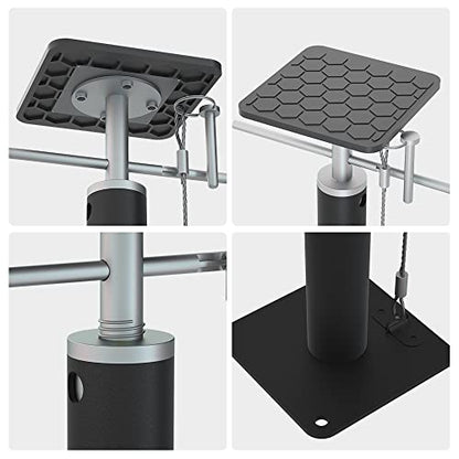 2pcs Heavy Duty RV Slide Out Support Jacks Adjusts from 20" to 42", 5000lb Capacity with Flat Bottom Slide-Outs for RV, Camper and Travel Trailer. (20" to 42") - size: 20" to 42"