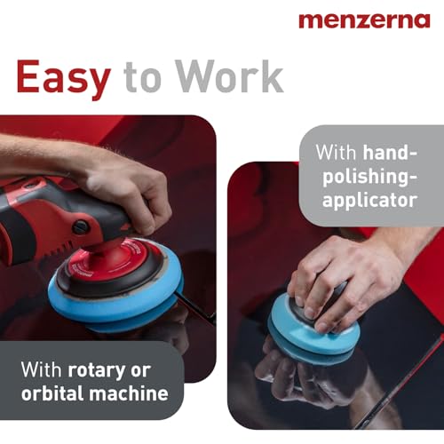 menzerna Blue Wax Foam Pad 6" / 150 mm