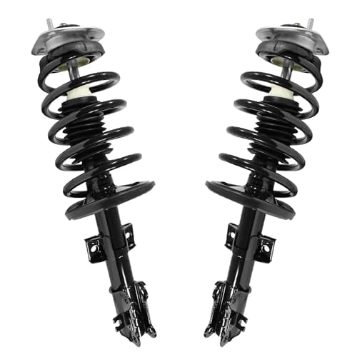 Detroit Axle - Struts & Shocks Suspension Kit for 2003-2014 Volvo XC90 | 2 Front Struts w/ Coil Springs 2 Rear Shock Absorbers 2004 2005 2006 2007 2008 2009 2010 2011 2012 2013 Replacement - size: 4AQ54270/ 4 Struts