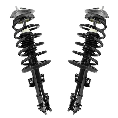 Detroit Axle - Struts & Shocks Suspension Kit for 2003-2014 Volvo XC90 | 2 Front Struts w/ Coil Springs 2 Rear Shock Absorbers 2004 2005 2006 2007 2008 2009 2010 2011 2012 2013 Replacement - size: 4AQ54270/ 4 Struts