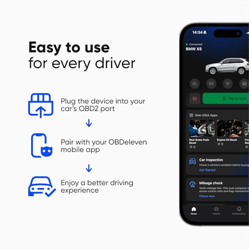 OBDeleven 3 Ultimate Professional Code Reader OBD2 Bluetooth Diagnostic Scan Tool Fault Reader (Android and iOS) - color: OBDeleven 3 Ultimate Pack
