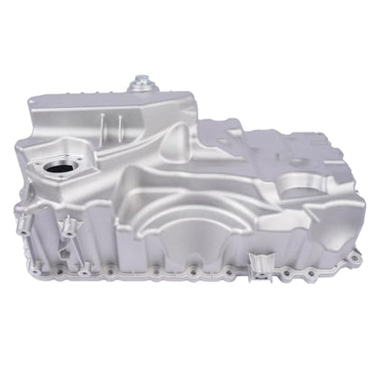 11137618512 Aluminum Engine Oil Pan Replacement for BMW 228i 2014-2016, 320i 2012-2017, 328i 2012-2016, 428i 2014-2016, 528i 2012-2016, X1 2013-2015, Z4 2012-2015, 2.0L OE# 11 13 7 618 512