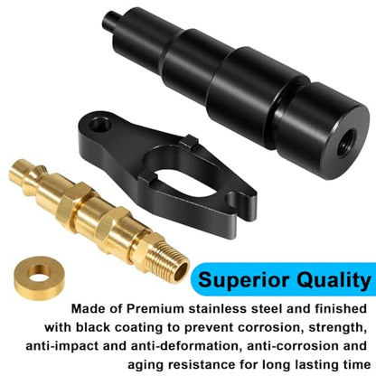 9007A 9007 Compression Test Adapter (Used with J-6692-B Compression Test Gauge) Suitable for 24V Cummins 1998-1/2 to Current 5.9 6.7 Liter Diesel