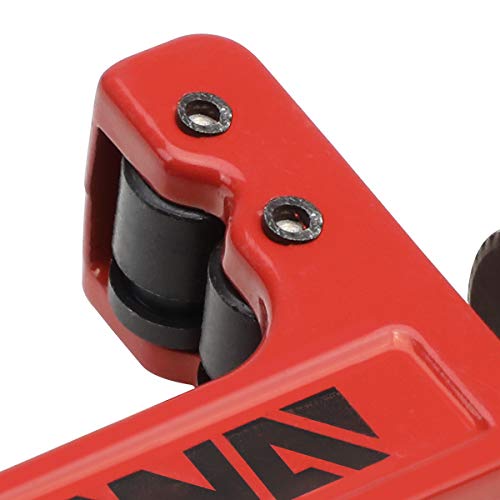 DNA Motoring TOOLS-00104 Handy Mini Tubing Cutter, 1/8-7/8 Inches, Portable Cutting Tool w/Robust Knob, Alloy Steel Cutting Edge, Aluminum Body - style: Mini Tubing Cutter