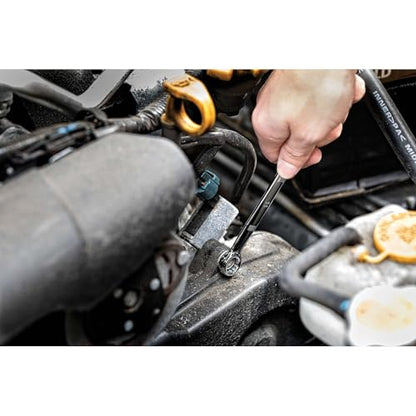 DEWALT Mechanic Tool Set, 247-Piece, 1/4 in., 3/8 in. and 1/2 in. Drive, SAE, Ratchets, Sockets, Hex Keys, Combination Wrenches, Polish Chrome Finish (DWMT81535) - style: 247 pc