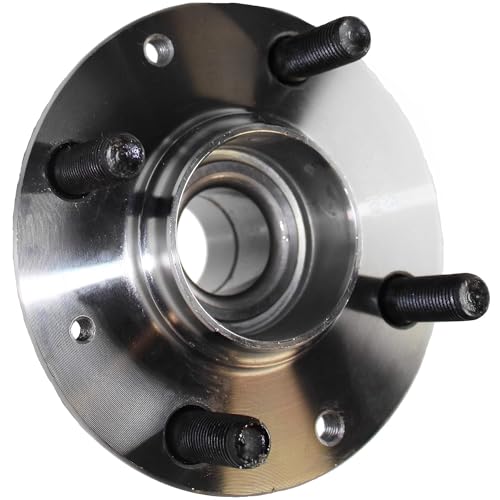 Detroit Axle - Rear Wheel Bearing Hub for 1993-1994 Dodge Plymouth Colt, 1993-1996 Eagle Summit, 1993 Mirage [4-Wheel ABS] Wheel Bearing and Hub Assembly Replacement - size: 512033-Rep/Single