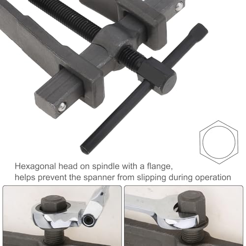 ChgImposs 2 Jaws Gear Puller, Adjustable Bearing Puller Gears, Internal External Removal Tool for Pulleys Flywheels Bearings Gears (3 INCH) - size: 3 INCH