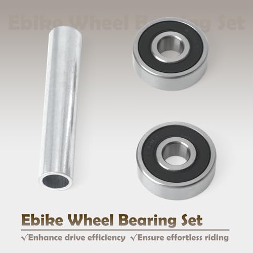 6301RS Wheel Bearing Set Compatible with Tuttio Soleil01 Ebike Bearings Designed for Smooth and Reliable Electric Bicycle Wheel Rotation