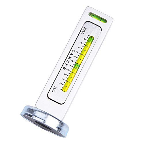 Adjustable Magnetic Gauge Tool, Qiilu Universal Adjustable Car Magnetic Gauge Tool Truck Camber Castor Strut Wheel Hub Alignment For Automobile Cars Trucks SUV Tire Repair