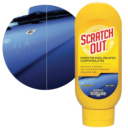 Formula 1 Scratch Out Paste - Car Scratch Remover and Polishing Compound for Moderate Scratches and Surface Correction (8 oz.) - size: 8 Fl Oz (Pack of 1), style: Paste