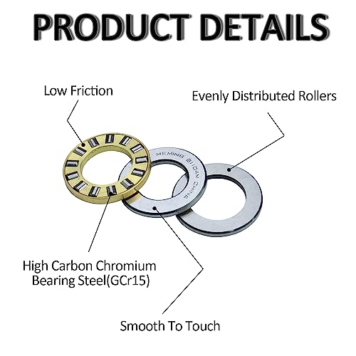 LS Harmonic Balancer Installation Tool Compatible with GM 1997-UP V8 LS1 LS2 LS3 LS4 LSX LSA LQ4 LQ9 Crank Pulley Install Tool with High Carbon Chromium Bearing Steel Thrust Rolling Bearings (GCR15) - size: With (GCR15) High Carbon Chromium Bearing