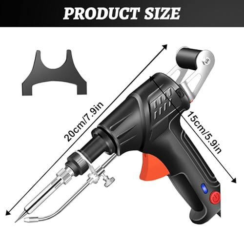 Soldering Iron Kit,60w 110v Corded Electric Welding Gun with Welding Wire,Versatile Portable Manual Soldering Gun,for Electronic Repair, Home Appliance Repair, DIY