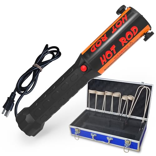 Solary Magnetic Induction Heater Bolt Removal, 1200W 110V Heat Induction Tool for Rusty Bolts & Frozen Nuts, Nut Buster Tool with 8 Coils & Case - color: BlueBox-Orange, size: 8 Coil