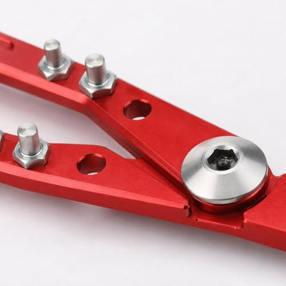 Oil Seal Removal Wrench, Shock Absorber Wrench, Maintenance Kit, 3 Mm/4 Mm/5 Mm Socket Wrenches for DIY Accessories, Red - color: Red
