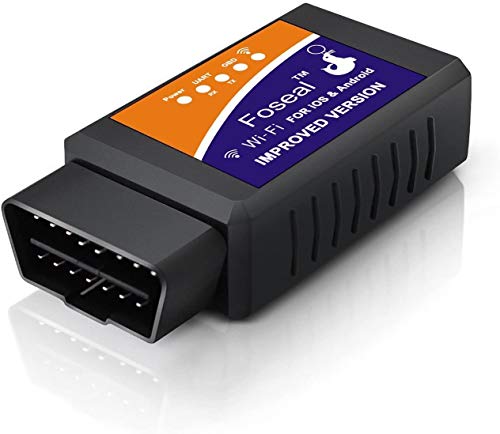 Foseal OBD2 Scanner, WiFi Car Code Reader Check Engine Light Diagnostic Scan Tool for iOS and Android