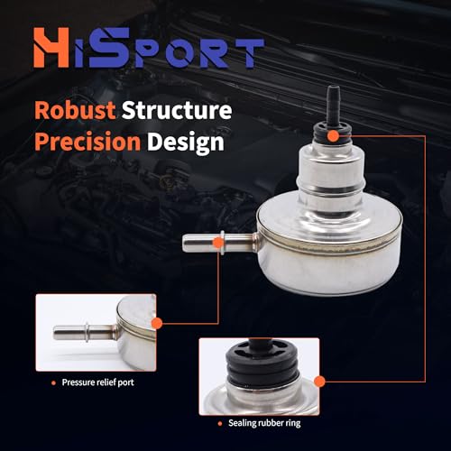 HiSport Fuel Injection Pressure Regulator PR323 Replacement for Dodge Ram 1500 2500 3500 Pickup 2500 3500 Van Dakota Ramcharger 1996 1997 1998 1999 2000 2001 2002 2003 - size: HSFPR323