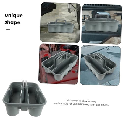 Car Cleaning Tools Holder Plastic Baskets for Organizing Storage Basket Portable Handle
