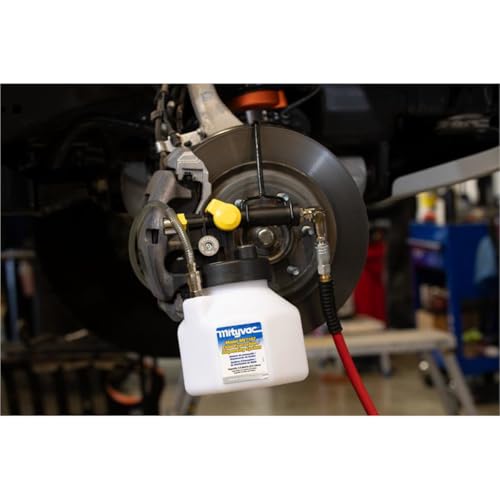 Mityvac MV7102 Fluid Extractor Dispenser for Evacuating, Topping-Off, Refilling Reservoirs or Bleeding Hydraulic Brake/Clutch Systems, 2.5 Quart, 120 PSI, Compressed Air, Vacuum or Positive Pressure - style: MV7102