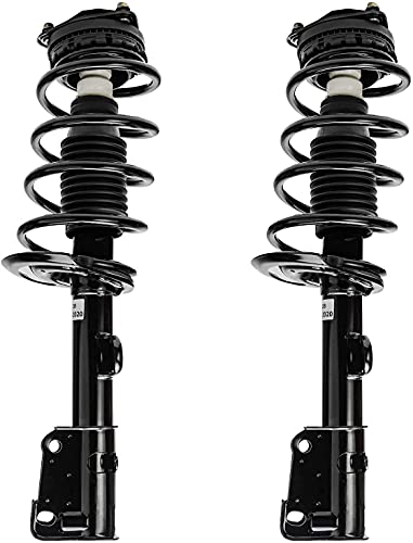 Detroit Axle - 6pc Struts Shocks Kit for 2008 2009 2010 Dodge Grand Caravan | Chrysler Town & Country, 2 Front Struts w/Coil Spring 2 Sway Bars 2 Rear Shock Absorbers Replacement - size: 10105-6/Shock Kit