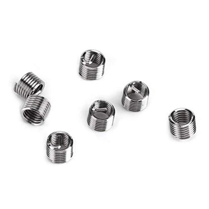 35 Pcs Thread Repair Kit, Stainless M10 x1.0mm Thread Repair Insert Kit Compatible Hand Tool for Auto Repairing - size: M10 x1.0mm, style: Metric