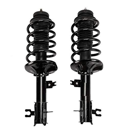 Front Complete Struts Shocks Assemblies 172295 172296 (Set of 2) | Replacement for 2004-2011 Chevrolet Aveo 2006-11 Chevrolet Aveo 5 Suspension Kit w/Coil Springs