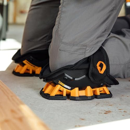 ToughBuilt - GelFit Stabilizer Knee Pads, Grip Design, TBL-KP-G205-R | Stable Support, Gel Cushioning, Non-Slip Design, Hard Shell, Adjustable Straps, Heavy-Duty Protection - size: GelFit Stabilizer