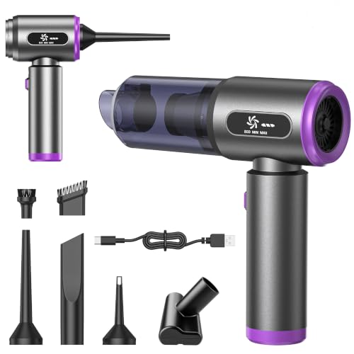 Car Vacuum Cleaner,Handheld Vacuum,20000PA High Power - color: Gray and Purple
