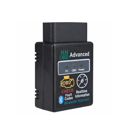 Zpana Car Bluetooth OBD2 Scanner, Wireless OBDII Automotive Code Reader Diagnostic Tool, Vehicle Bluetooth Scan Engine Fault Diagnosis Tester Adapter Accessories, Universal Fit
