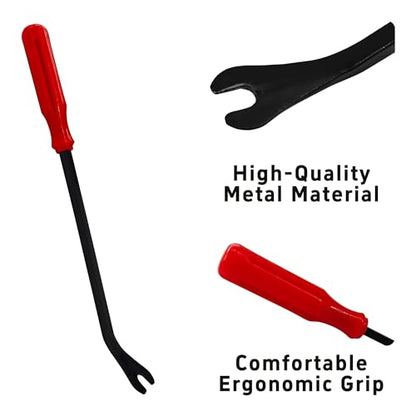 2PCS 31CM/12” Plastic Fastener Remover Clip Removal Tool, Car Trim Removal Tool, Fastener Remover Pliers for Automotive Door Panels, Window Trim, Upholstery, Dashboard, Emblems - size: 12”